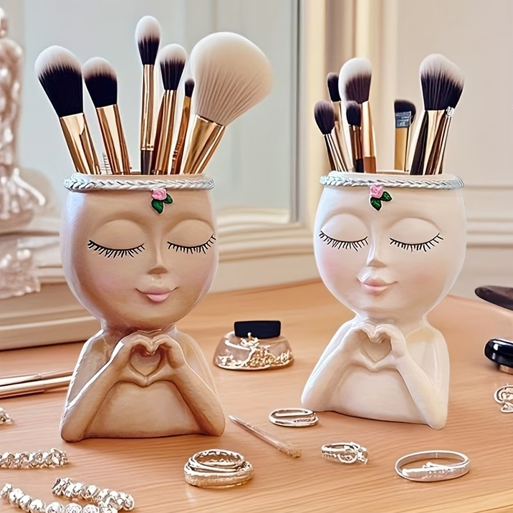 Luxury Skincare And Makeup Brands - 1-delige opbergrek voor make-upborstels en wenkbrauwborstels,