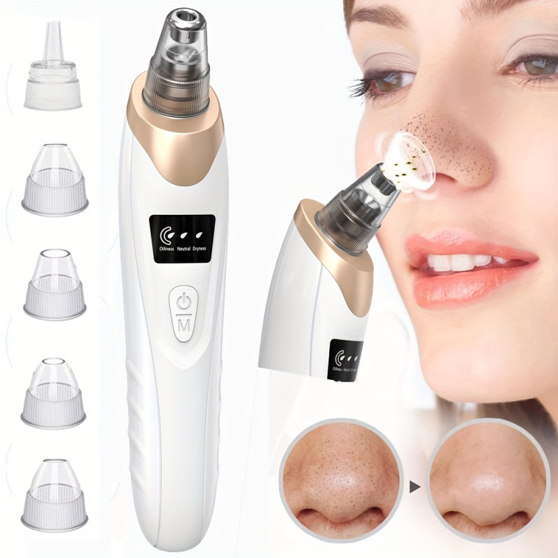 Luxury Skincare Acne - Mee-eter verwijderaar poriënvacuüm - 5 zuigkracht