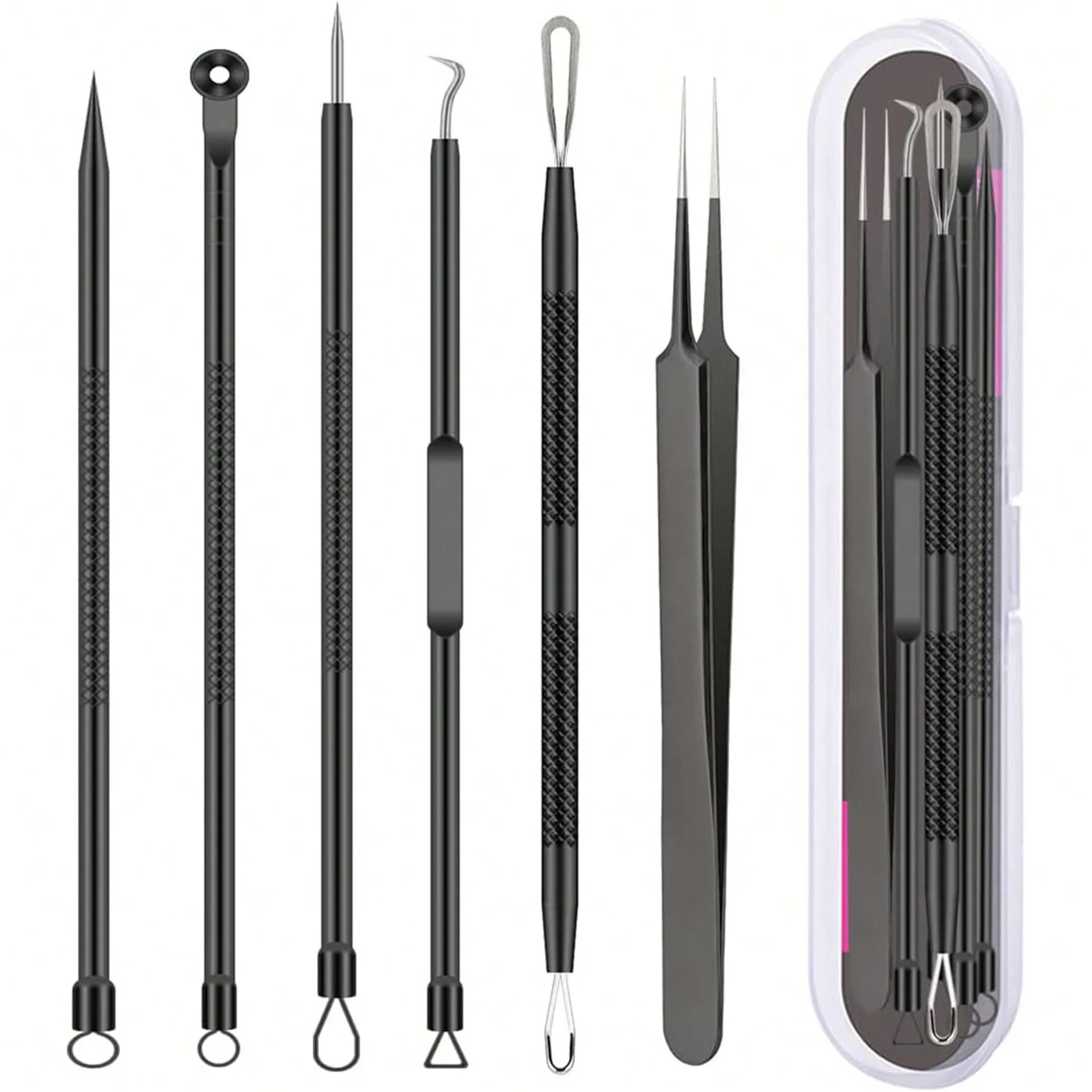 Luxury Skincare Acne - 6PCS Puistje Removal Tool Mee-eters Acne