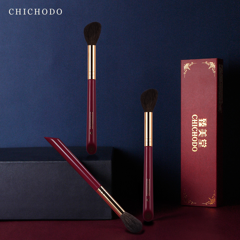 Luxury Skincare And Makeup Brands - Niet Verzenden-Luxueuze Rode Roos-Serie-Hoogwaardige Geitenhaar Bronzer