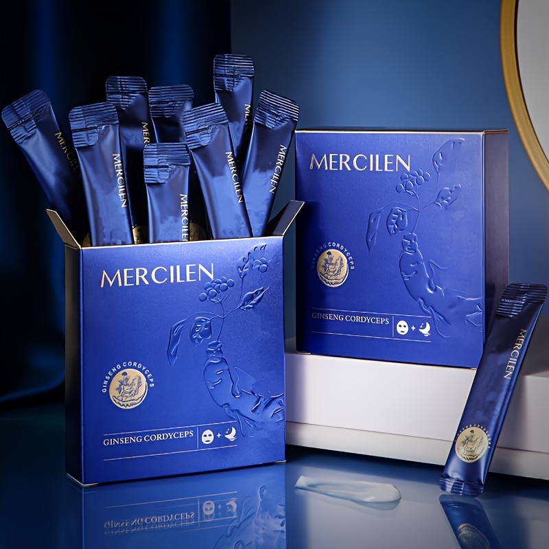 Luxury Skincare Aesthetic - MERCILEN Ginseng Cordyceps Collagen Luxe Verstevigend
