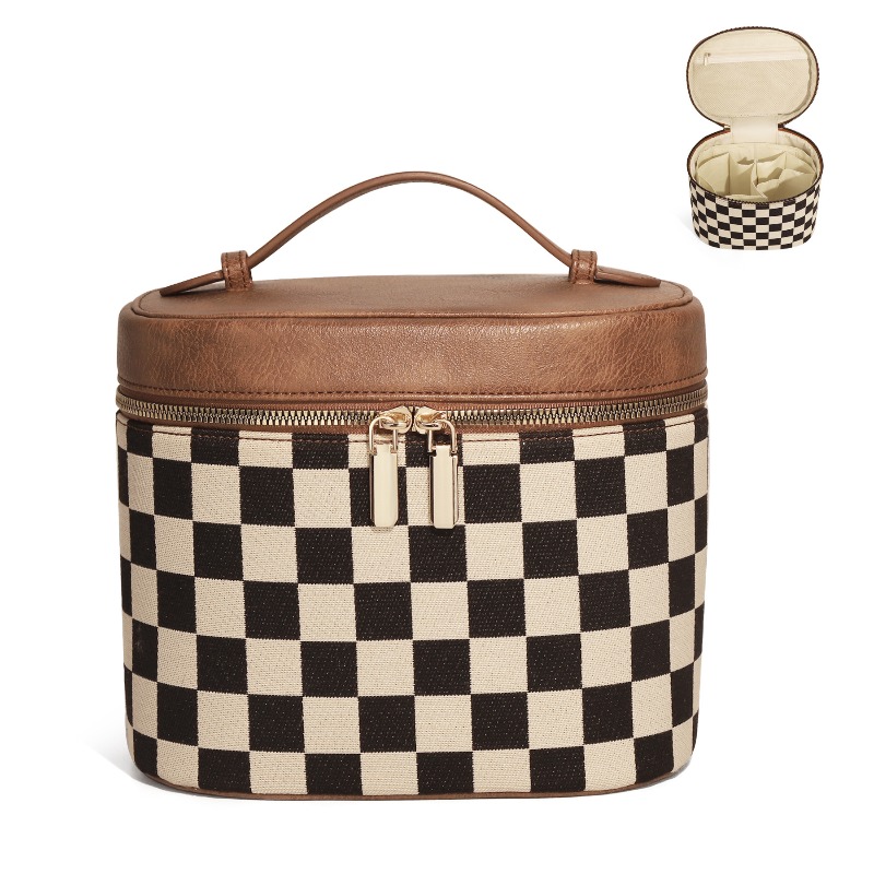 Schakelbord make-up tas Retro  - Luxury Skincare Aesthetic recensie en prijs